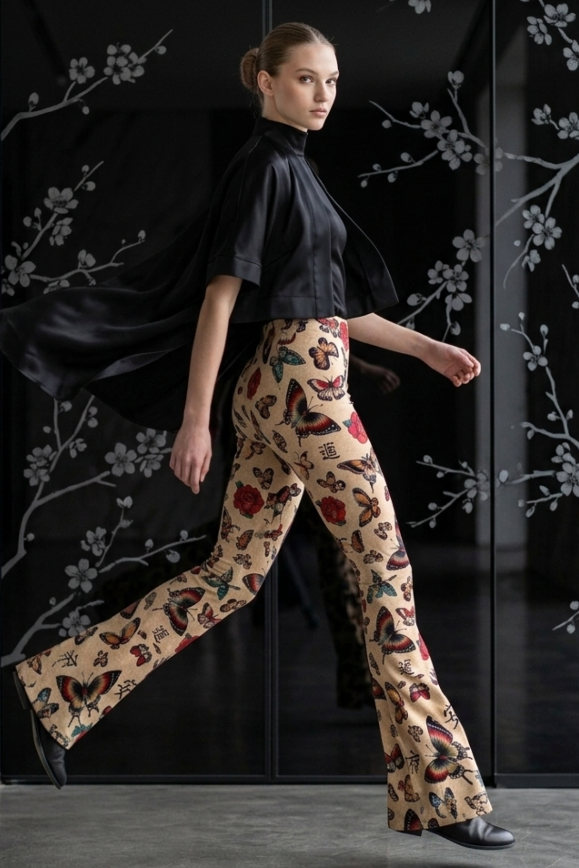 Flare-Baumwolle-Leggings-weiss-Asia-butterfly_1.png
