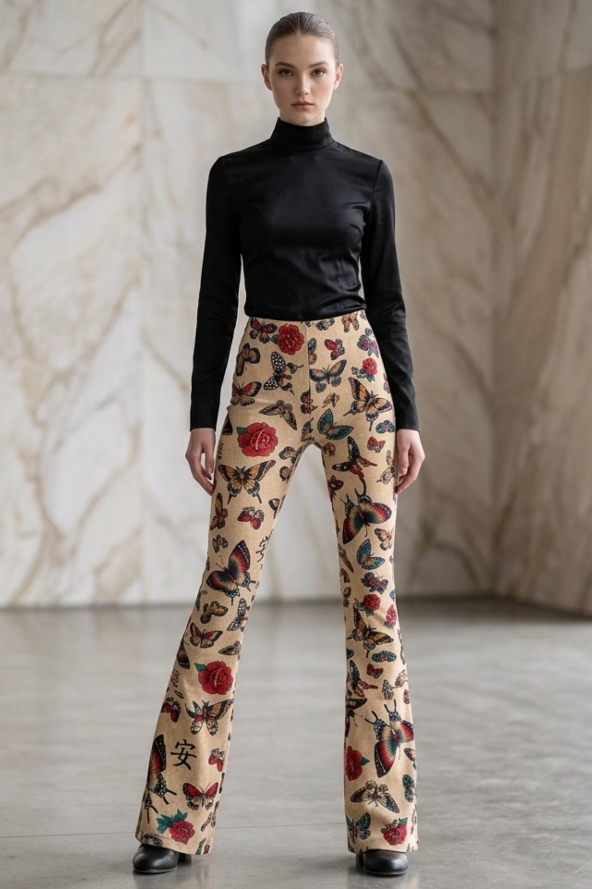 Legging évasé - Asia Garden