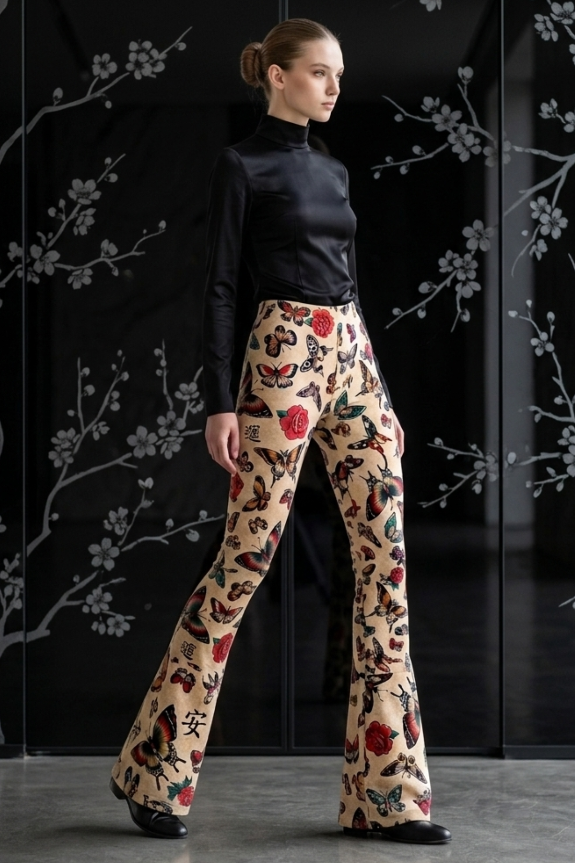 Legging évasé - Asia Garden