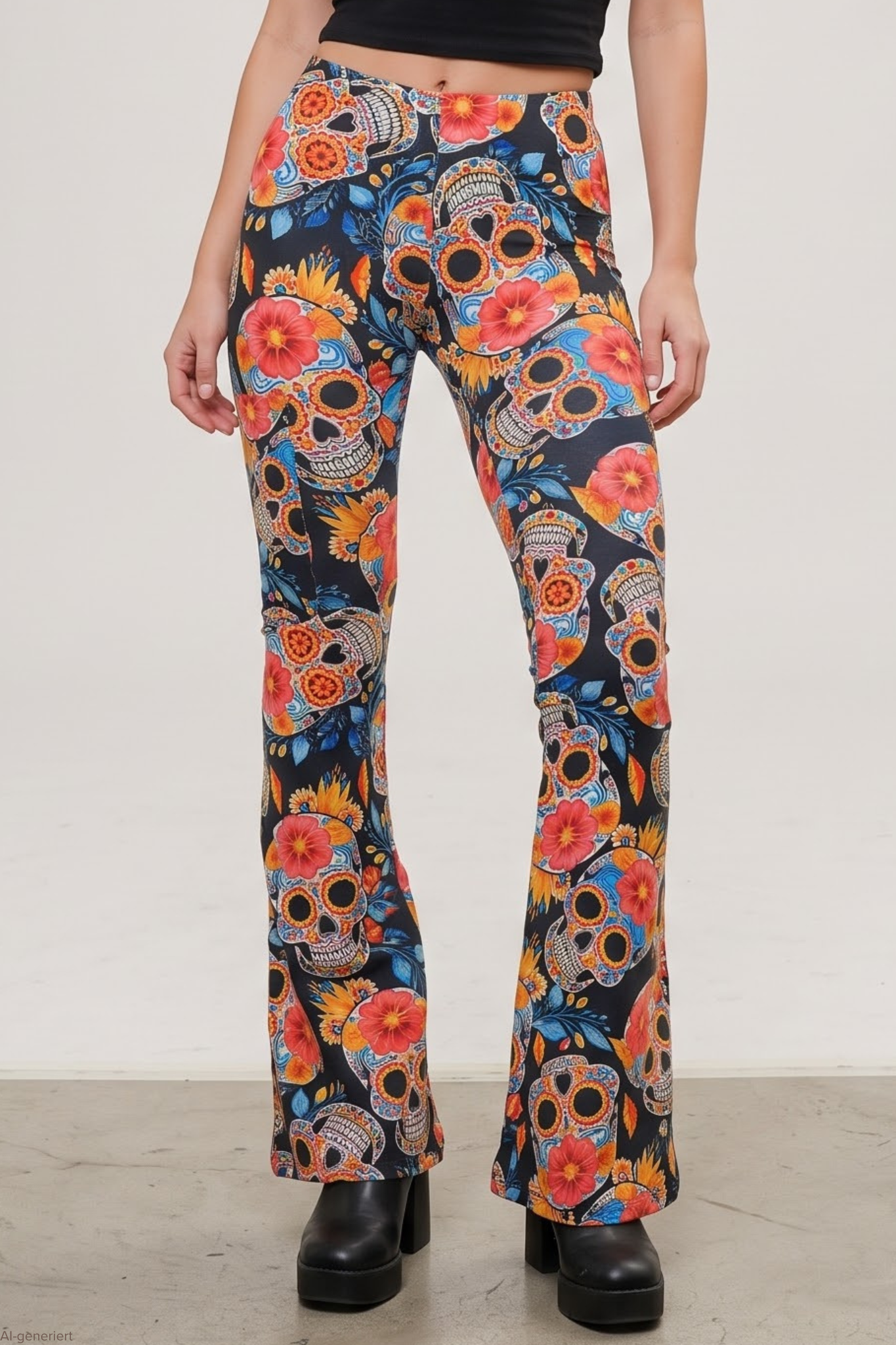 Flare Leggings with Pocket – Death Dance