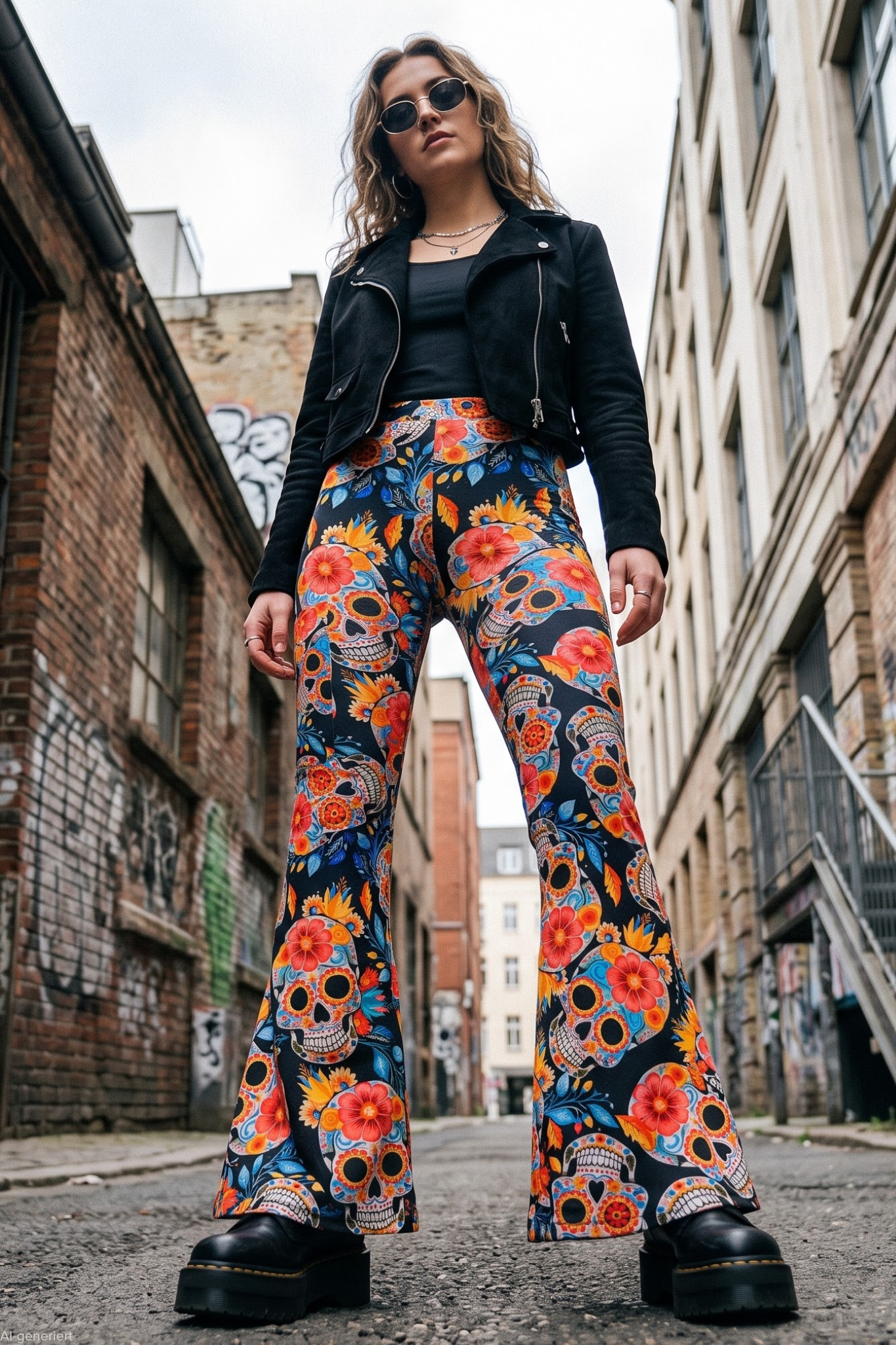 Flare Leggings with Pocket – Death Dance