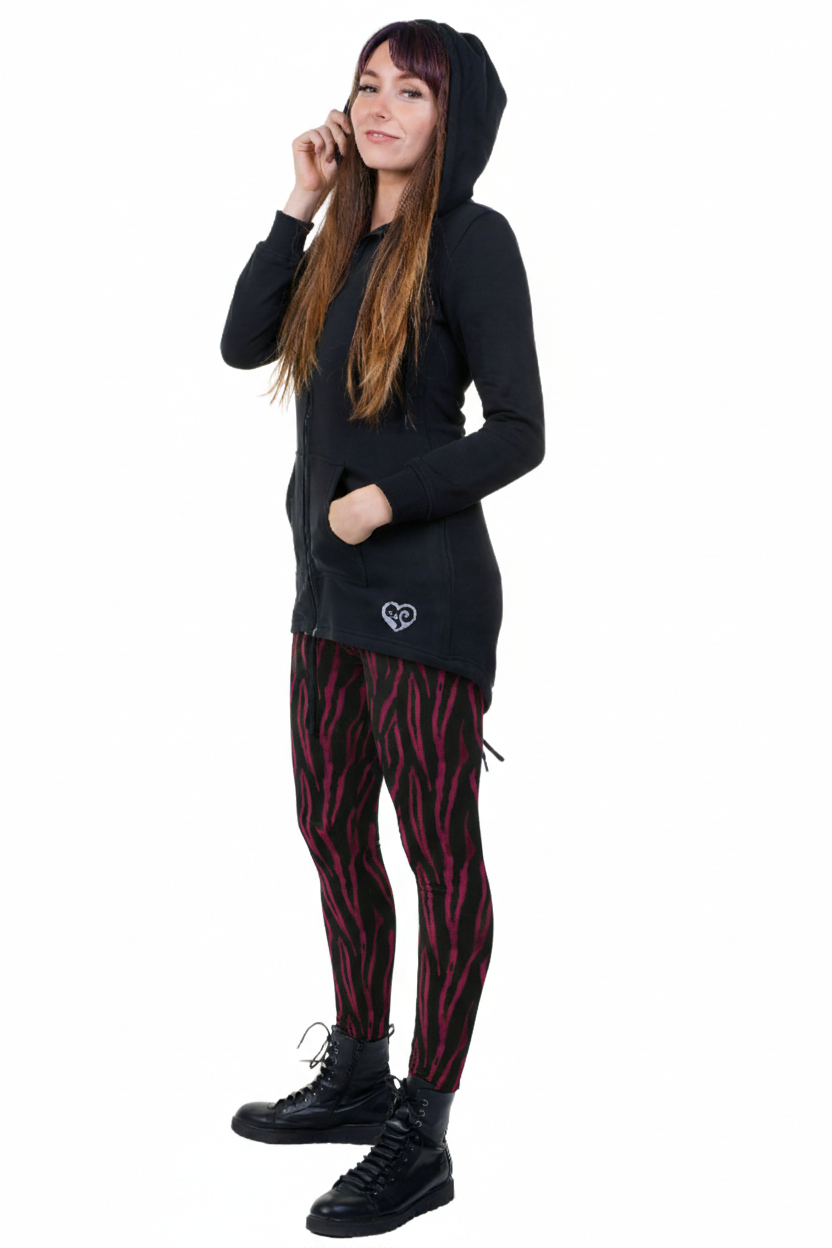 Winter Leggings Zebra pink