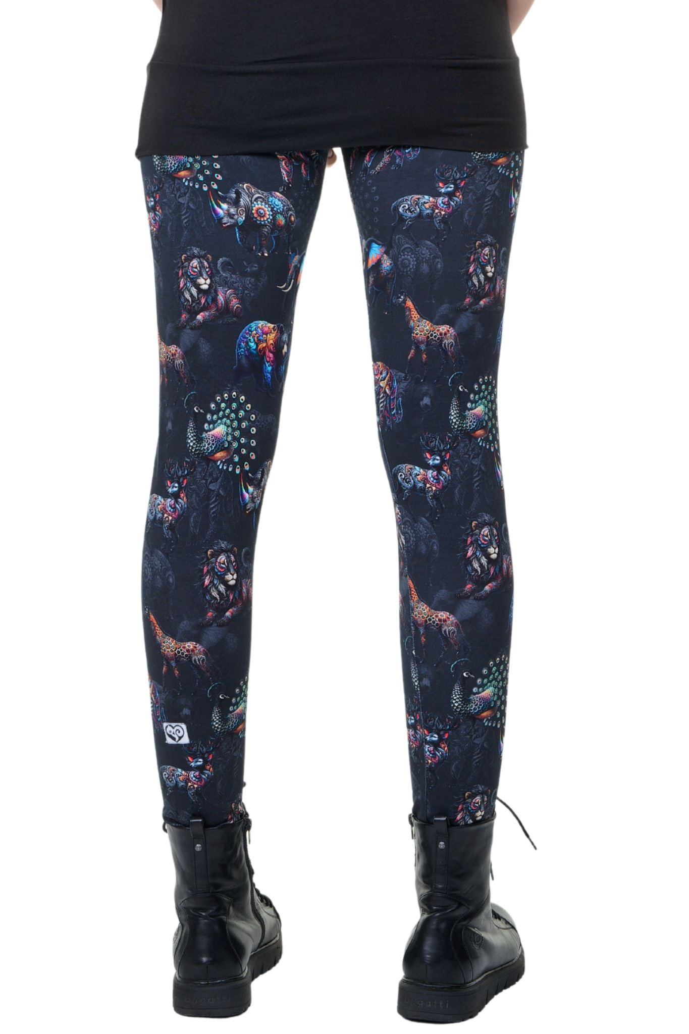 cool days Leggings Baumwolle dark animal