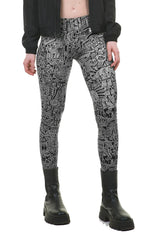 Hülpman leggings grey cotton 