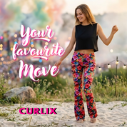 Flared Leggings - blossom wonderland