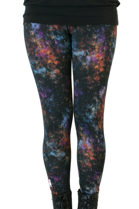 Baumwoll Leggings Galaxy