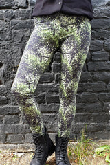 Baumwoll Leggings crazy dots