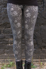 SALE Cotton Leggings Silverfish