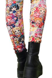 Winter High Waist Leggings Manga