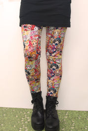 Winter High Waist Leggings Manga