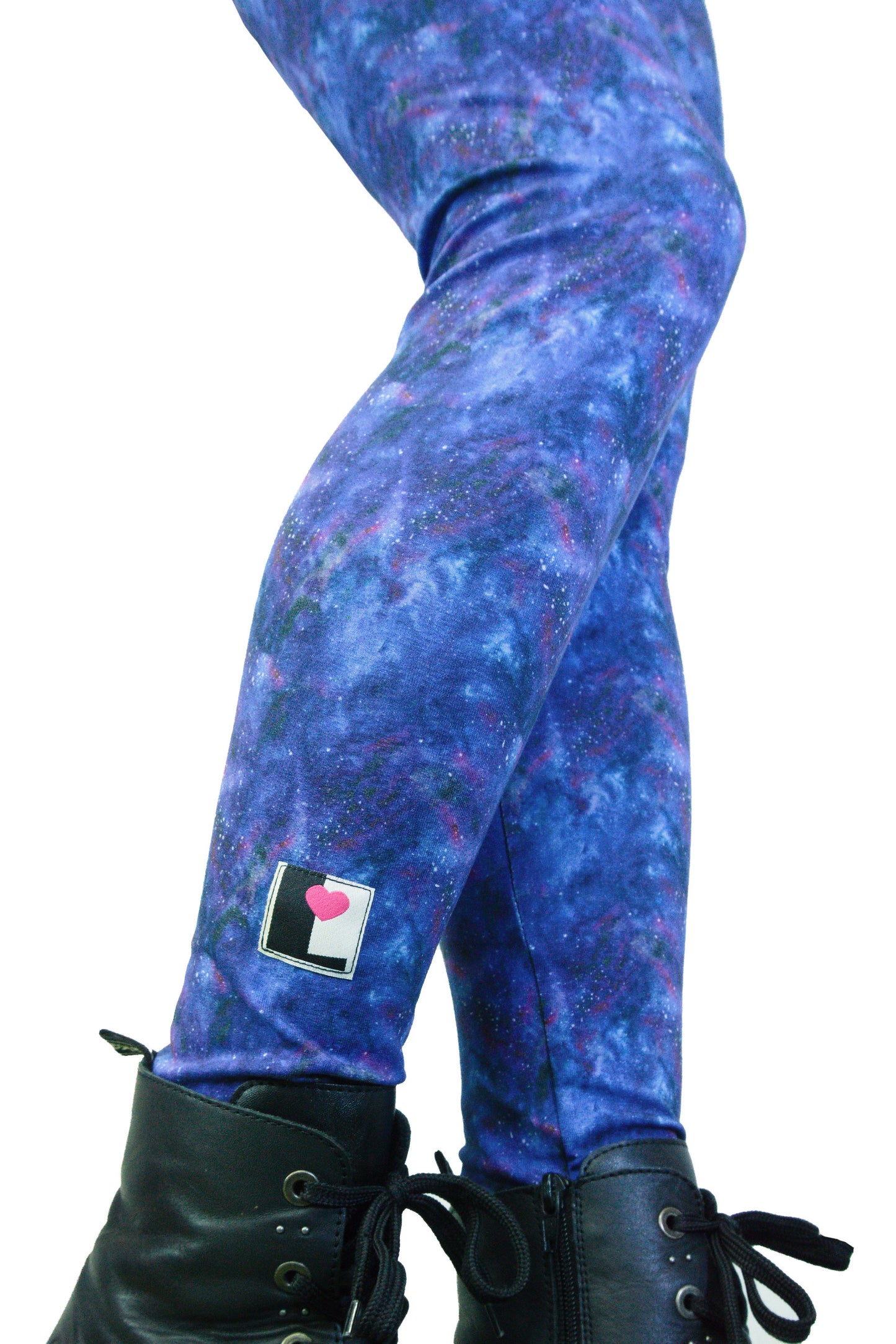 Winter leggings cotton Galactic Blue