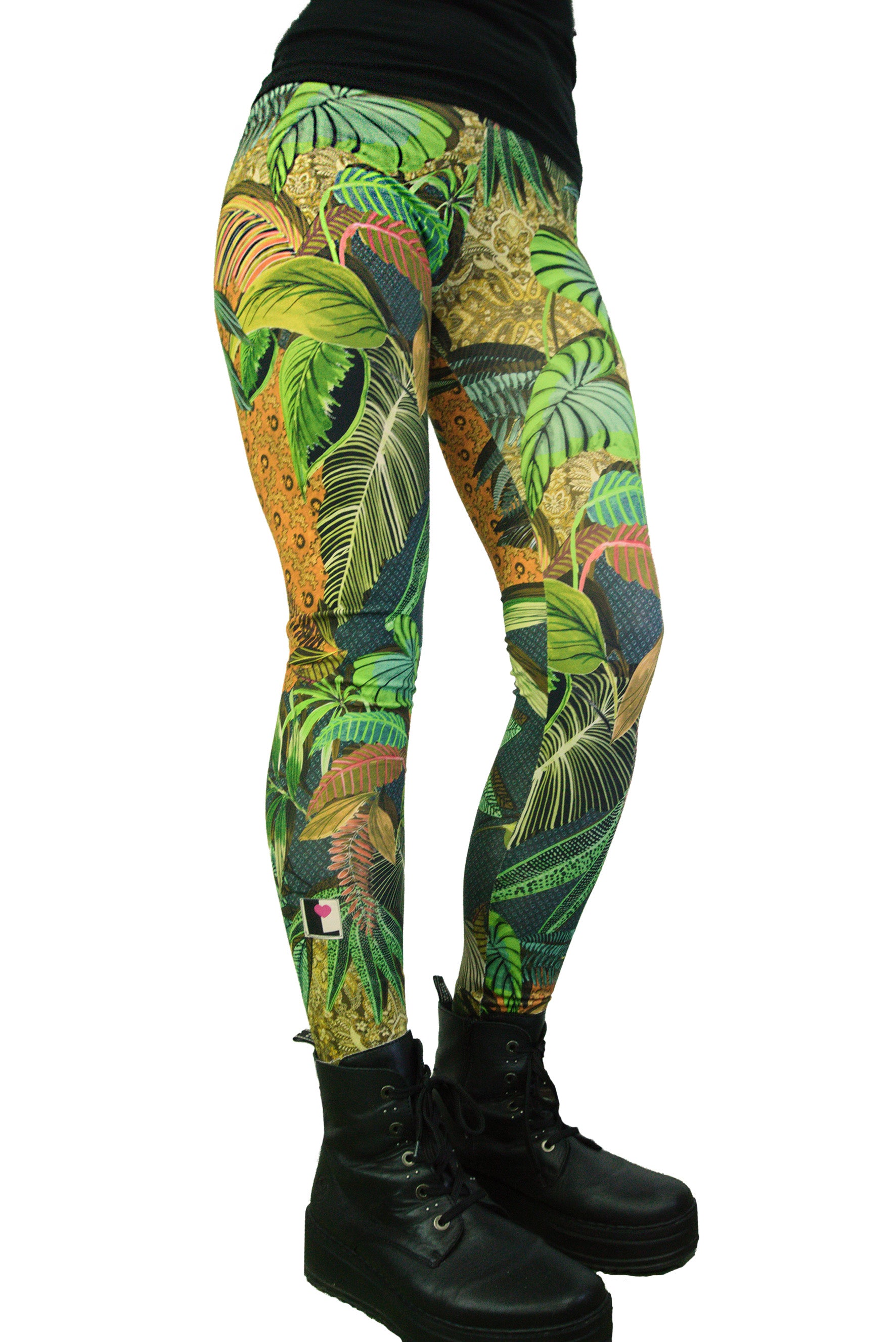 Cotton leggings jungle fever