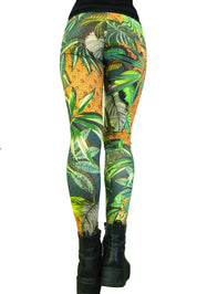 Cotton leggings jungle fever