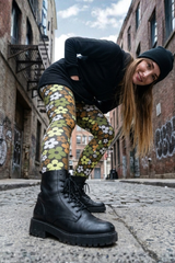 cool days Leggings Baumwolle Flower Power