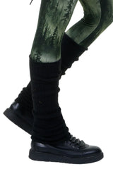 black leg warmers