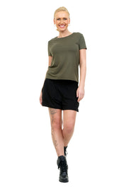 Shorty Sommerhose mit Taschen schwarz