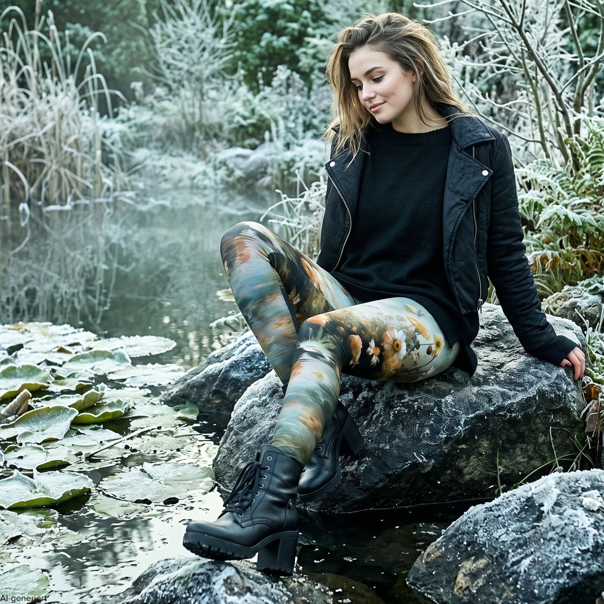 Teichrose Leggings – warm und bequem für kalte Tage
