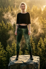 Pantalon ample Forêt de nuages