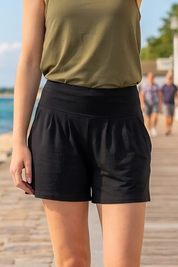 Shorty Sommerhose mit Taschen schwarz