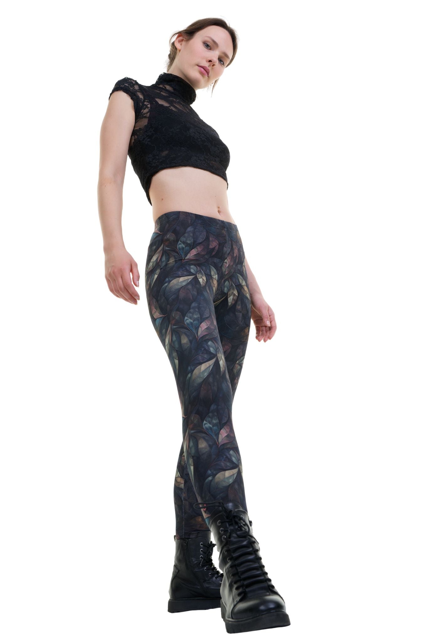cool days Leggings Baumwolle black diamond