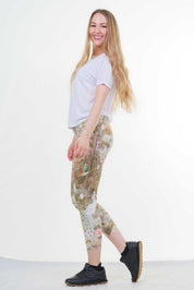 Sommer Capri Leggings Garten Eden