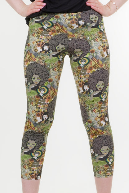 Legging 3/4 hippie