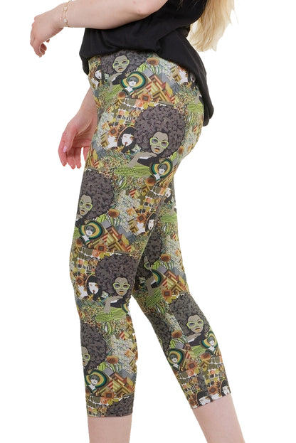 Legging 3/4 hippie