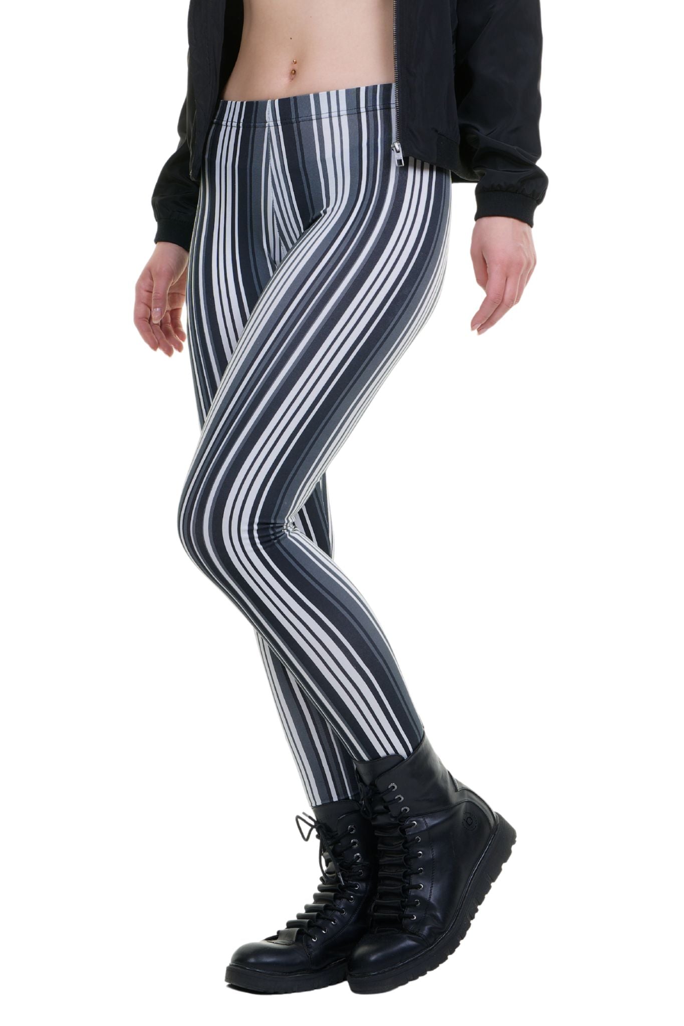 Leggings en coton, forêt de nuages