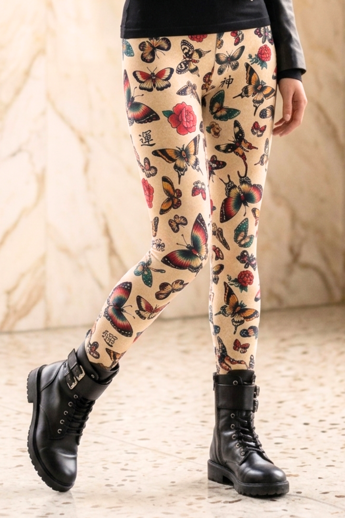 Legging coton Asia Garden