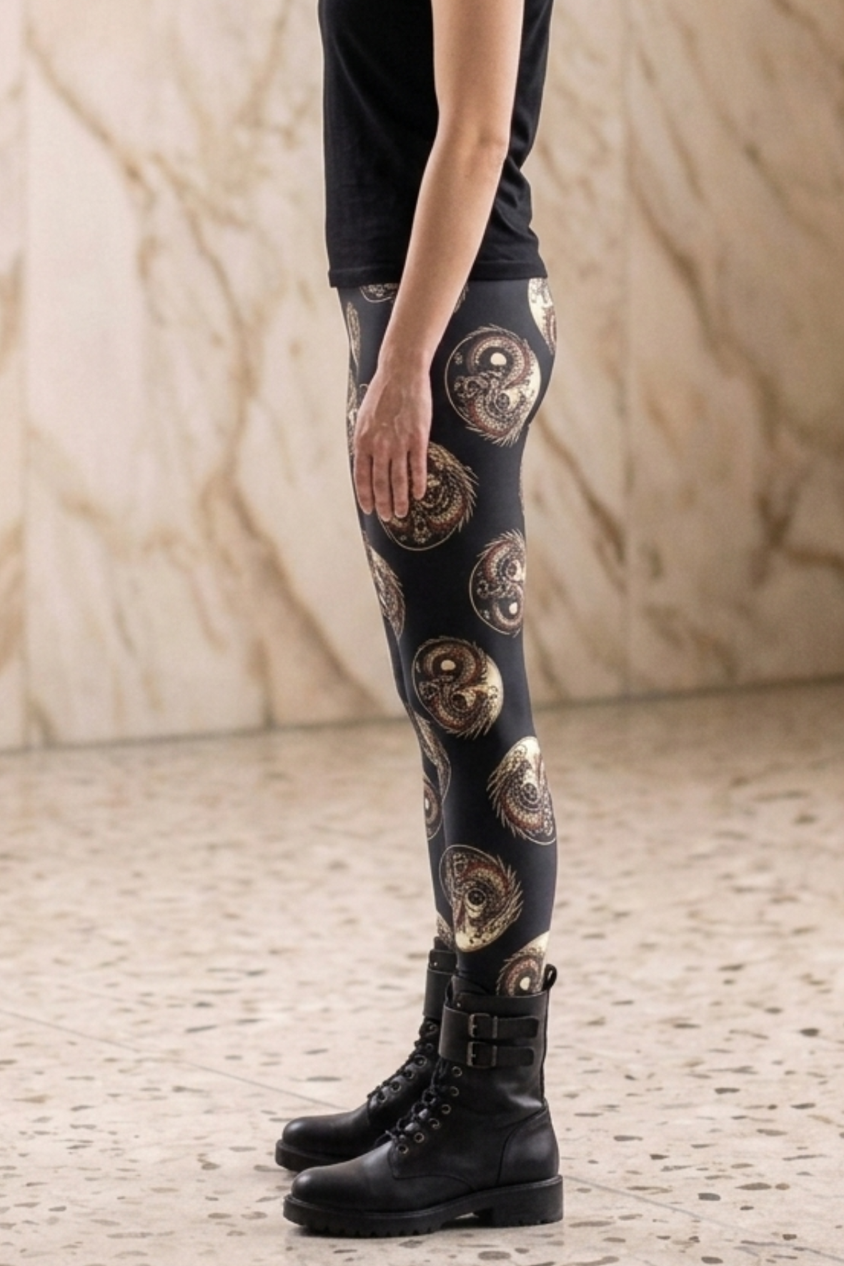 Leggings Cotton Spirit of Dragon