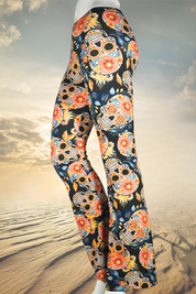 Legging coton smart kitty olive