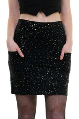 Goldregen Fancy mini skirt with cotton pockets