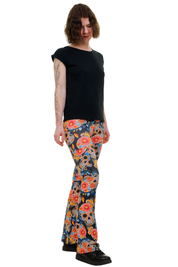Flare Leggings Taschen - death dance
