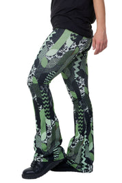 Legging coton smart kitty olive