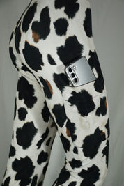 Legging coton smart kitty olive