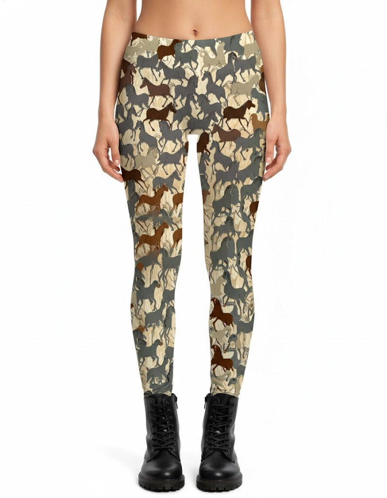 Leggins Baumwolle Horses