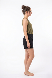 Shorty Sommerhose mit Taschen schwarz