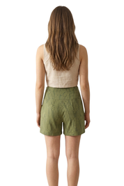 Shorty Sommerhose mit Taschen evergreen