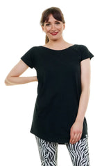 Robe T-shirt Curlix noire