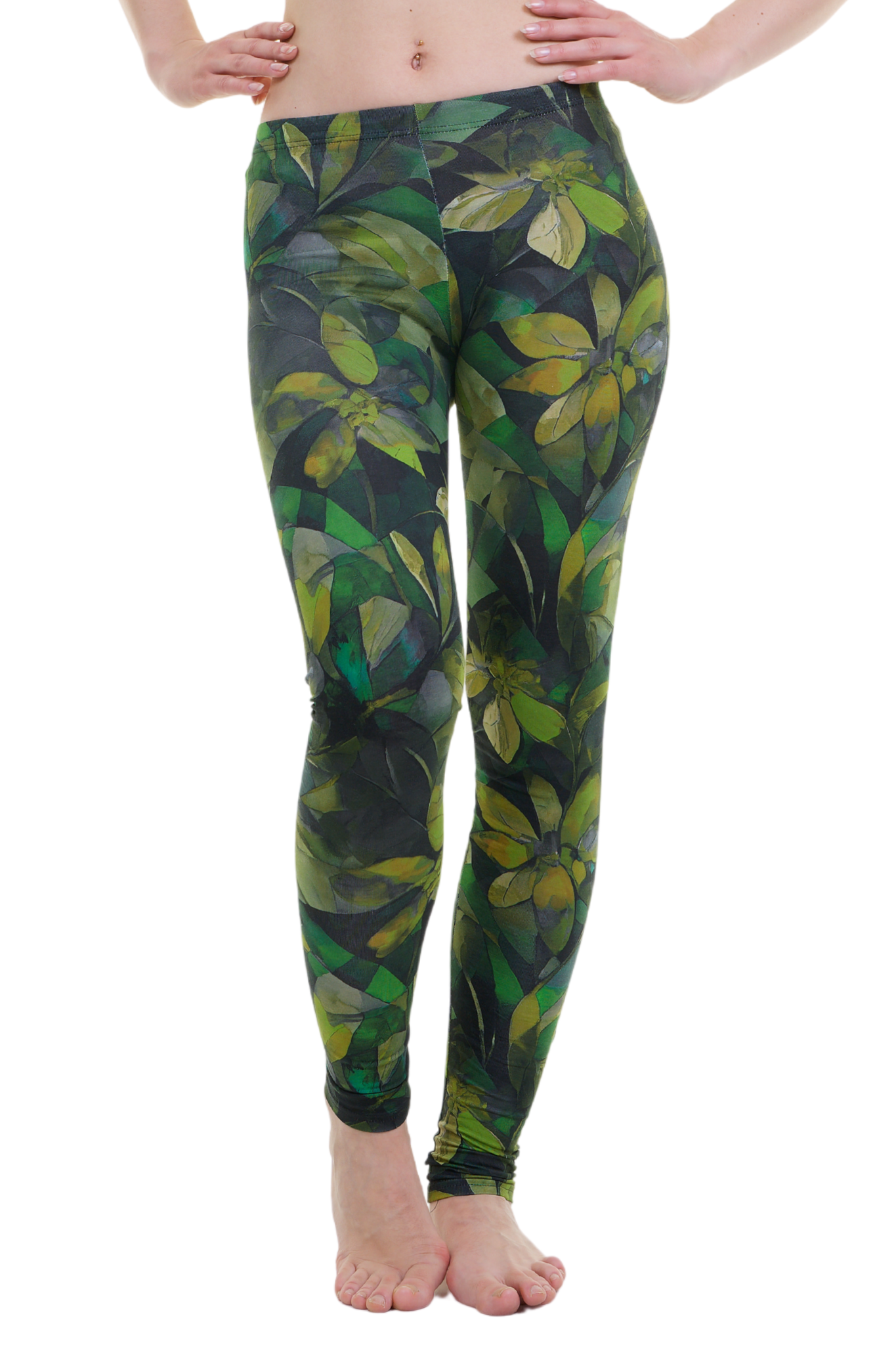 midnight jungle Baumwollleggings