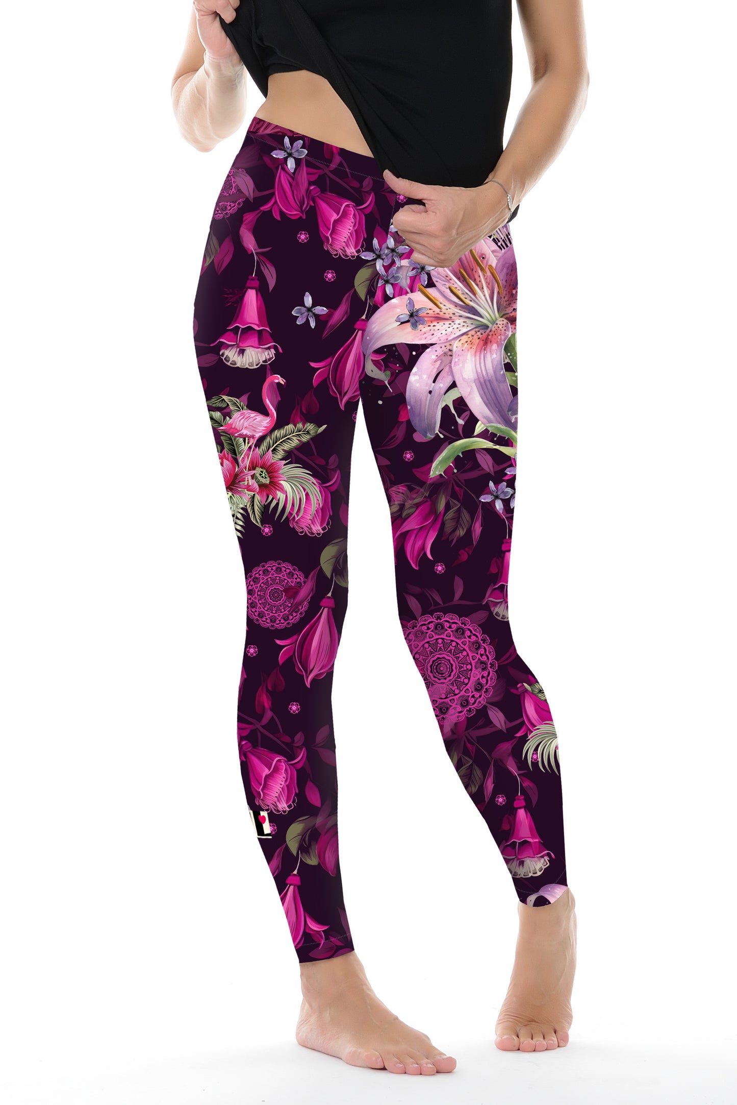 Baumwoll Leggings Zauberblume