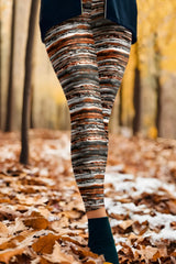 cool days leggings cotton batic stripes