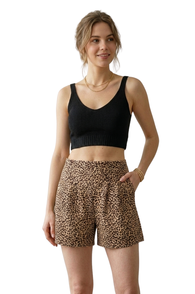Shorty Sommerhose mit Taschen Leo