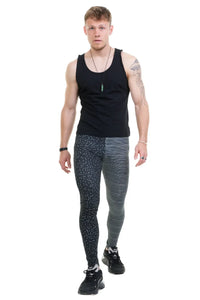 Meggings Harlekijn stippen - XS