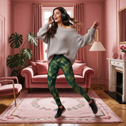 midnight jungle katoenen legging