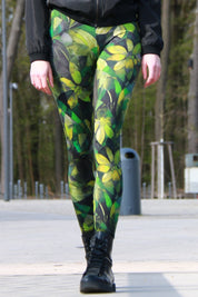midnight jungle Baumwollleggings