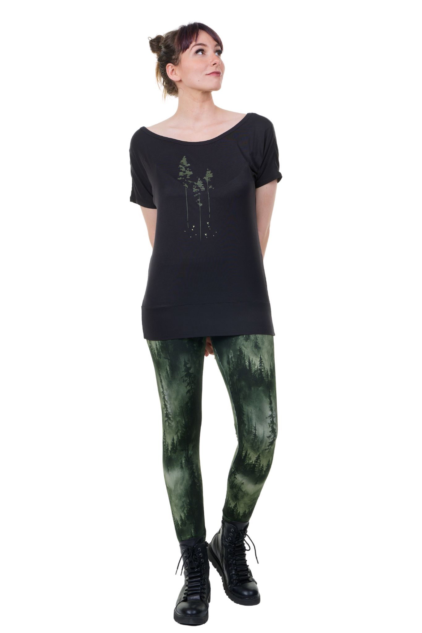 cool days Leggings Baumwolle Nebelwald