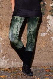 cool days Leggings Baumwolle Nebelwald