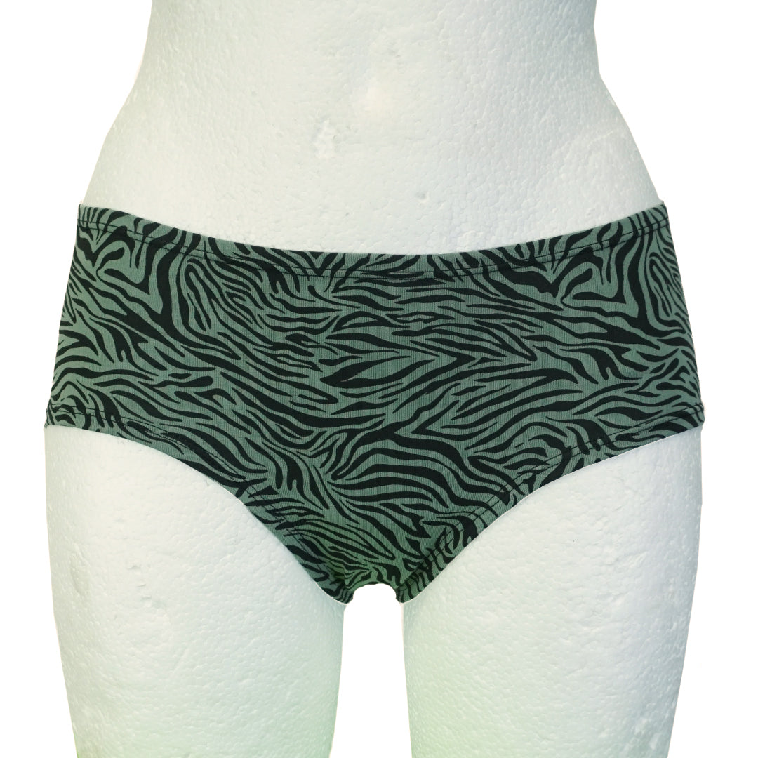 Culotte zebra oliv