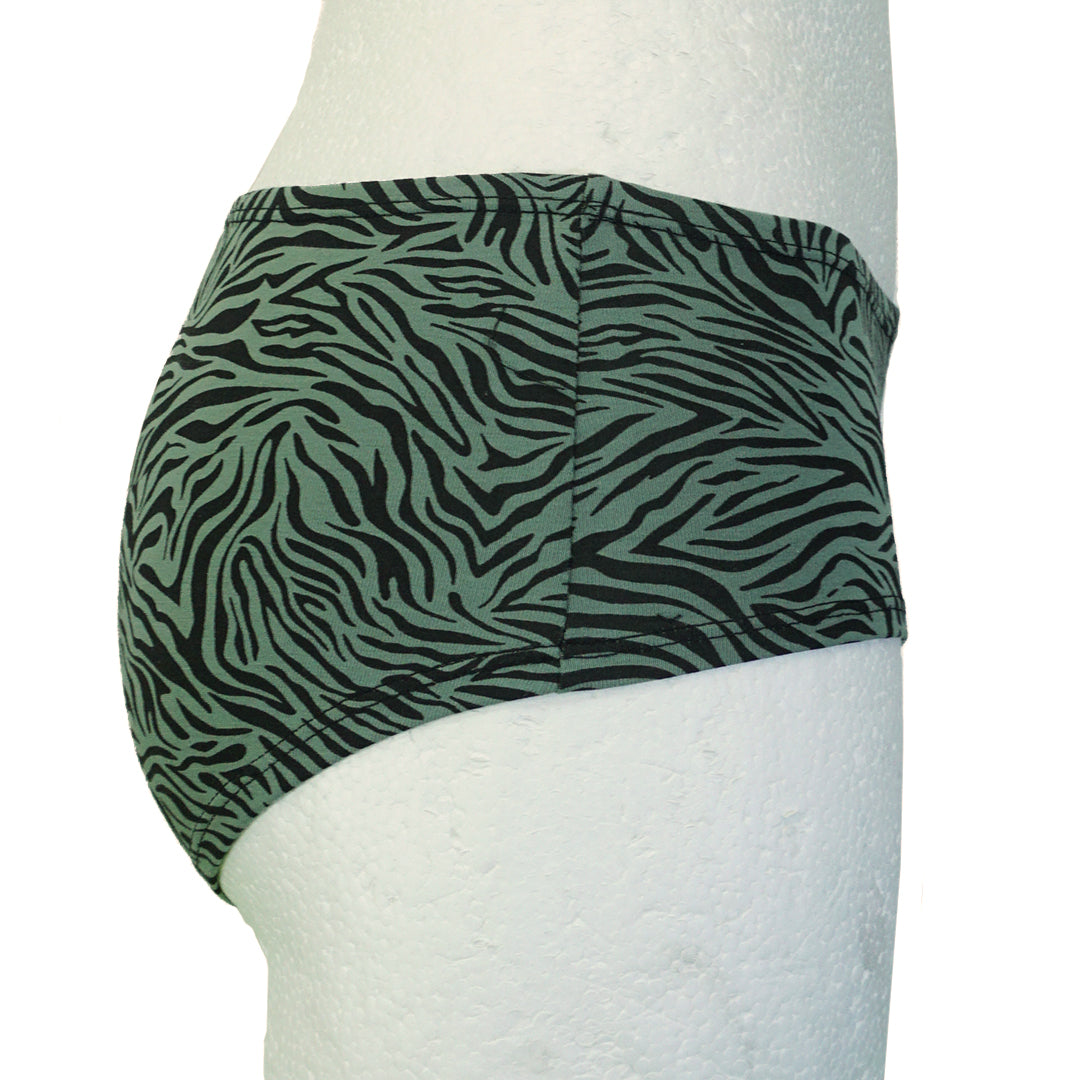 Culotte zebra oliv